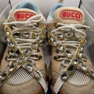 Gucci flashtrek size 9